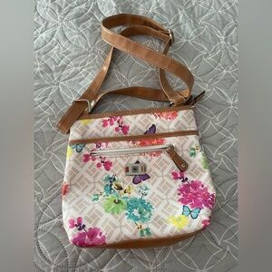 Floral purse crossbody